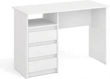 Desk And Drawer Storage - White - View 1