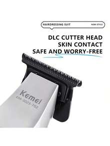 Kemei 2-In-1 Hair Clipper Set KM-3023-702 + KM-1798 Professional Hair Trimmer, Includes 11 Limit Combs, Cleaning Brush, Charging Cable, Suitable For Men, Women, Children, Home And Salon Use - KM-1798 - View 5