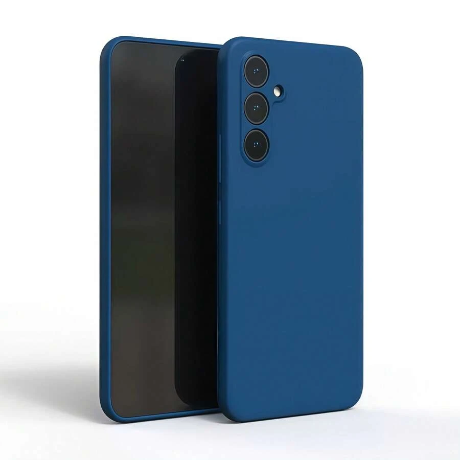 Casing ponsel ramping, bergaya, dan bertepi lurus yang dirancang untuk melindungi kamera, dilengkapi interior mikrofiber lembut dan fungsi peredam guncangan, kompatibel dengan berbagai model Honor/Apple, termasuk Pro Max 6 hingga 17 inci. - Royal Blue - View 1