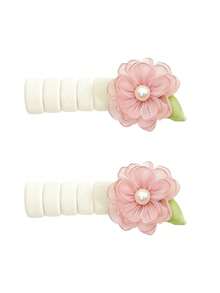 French Fabric Floral Door Handle Cover, Elegant Floral Accessory, Anti-Static Door Handle Protector, Luxury Faux Pearl Door Handle Sleeve, Home Door Handle Anti-Collision Protector, Bedroom Door Handle Soft Padding, Daily Home Essential - Multicolor - View 12