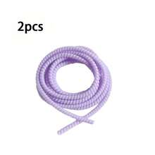 2pcs/3pcs/4pcs/5pcs Pelindung Kabel Spiral Warna Acak, Pelindung Kabel Charger, Pelindung Kabel Data, Selongsong Pelindung Charger, Penutup Charger, Pelindung Kabel Earphone Cocok Untuk Ponsel Earphone Kabel Data USB Pelindung Charger, Selongsong Kabel - Beraneka warna - View 41
