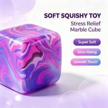 1pc New Textured Ice Cube Toy - Perfect Gift - Birthday Gift - Holiday Gift - Christmas Gift - Multicolor - View 6
