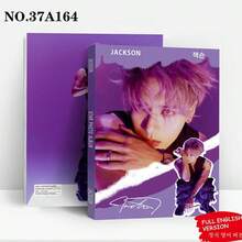 3PCS Photo Album Wang Jia-Er Photo Collection Total Chain JACKSON Star Merchandise Collection Book, Can Be Stored In Card Holder, Wallet, Backpack, Etc., Also Can Be Used As Decorative Ornament, Exquisite Desktop Accessory, Suitable As Gift For Friends. Bookmark, Collectible Card, Valentine's Day Gift, Fan Merchandise, Collection Card, New Set Greeting Card - Multicolor - View 4