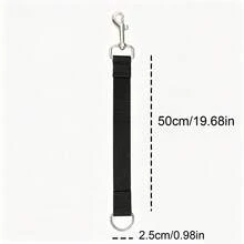 3pcs Simple Stable Gate Latches, Simple Ranch Gate Hooks, Single Ring Rope Buckle Hooks, Used For Fixing Horse Fences And Cattle/Sheep Pen Gates, 50cm/19.69 Inches Long, Suitable For Most Horse Equipment Storage Gates - Multicolor - View 5
