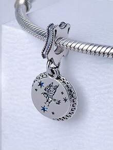 1pc S925 Sterling Silver Animal Combination Style DIY Jewelry Pendant Beads Jewelry Accessories Suitable For Women's Bracelets And Necklaces - Silver - View 3
