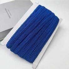 1件 20米長 - 1.2公分寬 蜈蚣金線刺繡蕾絲飾邊，手工DIY衣飾配件 - 多色 - 查看 2