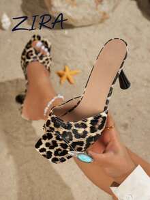 estampado de leopardo marrón