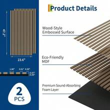 Recording Studio Acoustical Treatments - Oak - View 5