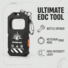 1PC/2PCS Super Bright Rechargeable Mini Keychain Flashlight Torch Multifunctional Portable LED Work Light For Outdoor Night & Work Use - Flashlight - View 10