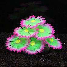 Soft Silicone Glow In The Dark Aquarium Coral Jewelry Soft Silicone And Realistic Color Change Glow In The Dark Creates Visual Effects That Are Easy To Place In The Aquarium Decoration - A - View 13