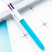 4pcs/Pack Multi-Color Ballpoint Pens 1.0mm, 4-In-1 Colorful Pens, Retractable Cute Nurse Pens, 1pc 4-Color, Suitable For School, Back To School, Students, Nurses, Whiteboard, Office Supplies, Random Color - A - View 8
