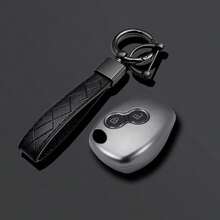 2 按鈕殼 Renault Clio Trafic Twingo Kangoo Master Modus Dacia Duster Sandero TPU 車用遙控鑰匙保護套 - 灰色tpu - 查看 10