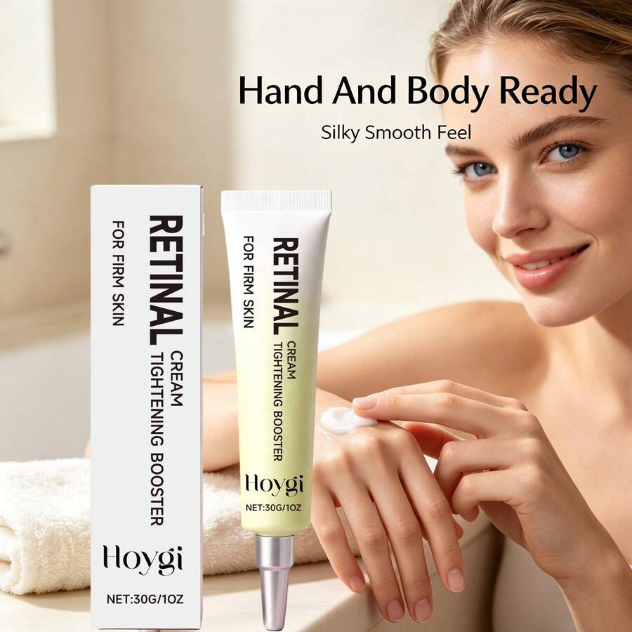 Hoygi 1 Box/2 Boxes 30g Retinol Moisturizing Face Cream, Daily Hydrating Cream, Creates Smooth And Radiant Skin, Gentle And Non-Irritating Formula, Deeply Nourishing And Plumping, Lightweight And Refreshing Texture, Restores Natural Glow, Portable Travel Size, Perfect Holiday Gift - 30g - View 1