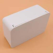 Nueva caja de pañuelos de plástico, tapa de caja de almacenamiento de toallitas húmedas, caja de almacenamiento de papel de pañuelos, dispensador de pañuelos, caja de almacenamiento de servilletas para el hogar y comedor - Multicolor - Ver 7