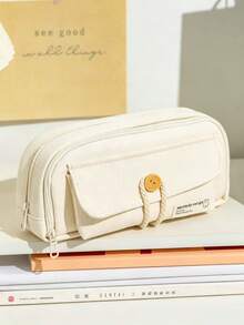 Large Capacity Multi-Function Student Pencil Case, Portable Large Pencil Box Storage, Back To School Gift, First Day Of School - View 4