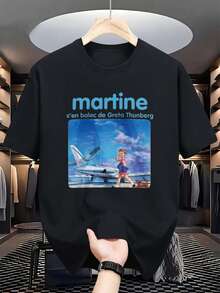 Men Sports Tees & Tanks - 黑色 - 查看 6
