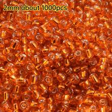 1000pcs Shiny Charm Czech Glass Seed Beads For DIY Jewelry Making Bracelet Necklace Earring Sewing Craft Accessories - Millet Pearl - View 29