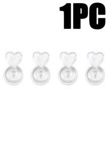 4/8/10/12/14pcs Rubber Earring Backs, Silicone Anti-Drop Anti-Clogging Ear Plugs, Earring Backs, Suitable For Hook Earrings, Earrings And Ear Lobe Replacement Parts (Upgraded Air Cushion Version) - Upgraded Version - View 11