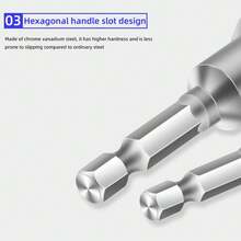 5pcs Hex Handle Heavy Duty Socket, High Strength Impact Resistant, Easy To Operate, Ideal Choice For Professional Construction Workers, Mechanics And Hobbyists - 15*100 mm - View 7