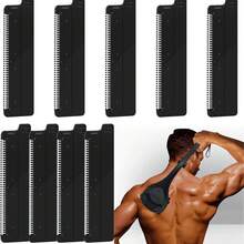 3-Blade Back Shaver And Replacement Blade Set (Sold Separately), Ergonomic Non-Slip Handle Design, Suitable For Wet And Dry Use, Ideal For Daily Grooming And Summer Body Care. Manual Razor (Includes Accessories) - Multiple Styles - View 4