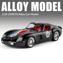 Maisto 1:24 Scale Alloy Die-Cast 250GTO Car Model, Realistic Sound & Light Children's Toy Car, 4 Doors Openable, Steering Wheels, Horn, 3 Gears, Shock-Absorbing Tires, Detailed Engine, Front & Rear Hoods Openable, Suitable As Birthday Gift - Multicolor - View 9