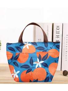 Large Capacity Waterproof Insulated Lunch Bag, Lightweight And Durable, Suitable For Commuting, School, Camping, Shopping Or As A Gift , Lunch Box Bag - Multicolor - View 13