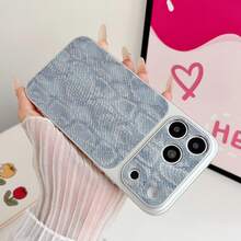1 buah Casing Ponsel Pelindung Lembut Anti-Jatuh Klasik Motif Leopard dengan Elemen Emas dari Kulit PU, Kompatibel dengan Apple 17Pro/17/Air/17Promax/11/12/13/14/12 Pro Max/16 Pro/15 Series, Perlindungan Lensa, Hadiah Liburan - MultiWarna - View 6