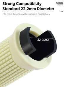 WEST BIKING Grip Stang Sepeda Karet Lembut Anti Selip Ringan Aksesori Stang Sepeda Gunung Cocok untuk Stang 22.2mm - MultiWarna - View 6