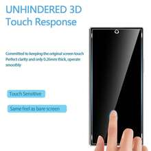 3pcs Tempered Glass Screen Protector For Samsung Galaxy Z Fold 8 Ultra [Front Screen Only] Bubble-Free 9H Hardness, Supports Fingerprint Unlock And Face Recognition - Clear - View 4