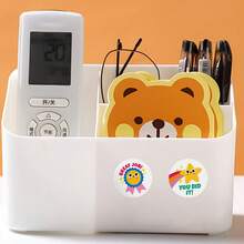 500pcs/Roll Cartoon Motivational Stickers, Classroom Atmosphere Enhancement Stickers, Inspire Learning Desire - Multicolor - View 6