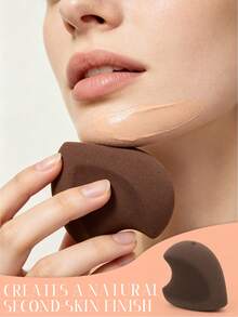 2/4/6/8/12PCS Optional Brown Iron Shape Multi-Functional Makeup Sponge Wet Dry Use Foundation Blender Cosmetic Beauty Tool - Multicolor - View 3