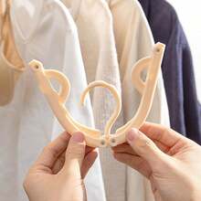 12 Travel Hangers - Cruise Must-Have Portable Folding Hangers Travel Accessories Foldable Drying Rack - Multicolor - View 4