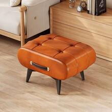 Entryway Shoe Bench Soft Padded Stool For Home Entrance, Luxury Minimalist Living Room Footstool Small Bench - Multicolor - View 19