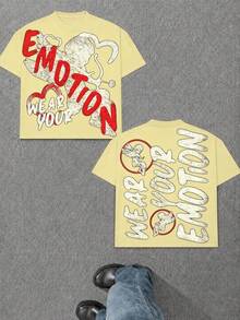 Women T-Shirts - 淡黃色 - 查看 1