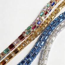 Luxury Phone Lanyard Sparkling Rhinestone Crystal Wrist Strap Keychain Anti-Loss Hanging Rope Universal Sequin Short Pendant Chain - Multicolor - View 9