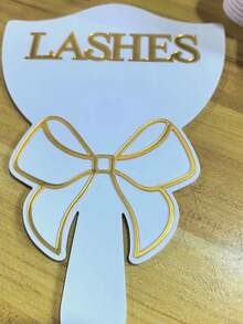 Personalized Eyelash Extension Mirror Props, Customized 3D Handheld Mirror Social Media Props, …Customized Eyelash Technician Props, Customized Eyebrow Technician Props, Customized Logo Mirror, Personalized Gifts, Aestheti - Multicolor - View 12