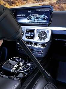YAIUZGOO 3合1車用吸塵器，強力吸力，便攜式手持無線吸塵器，適用乾濕兩用，汽車配件，2400mAh - C - 查看 7
