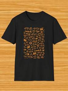 Tribute Norris Fan T-Shirt, R Racing Drr T-Shirt  Vintage Race Car Graphic Tee  Formula Inspired Shirt  Gift For Racing Fans - 黑色 - 查看 1