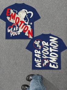 Women T-Shirts - 藏蓝色 - 查看 1