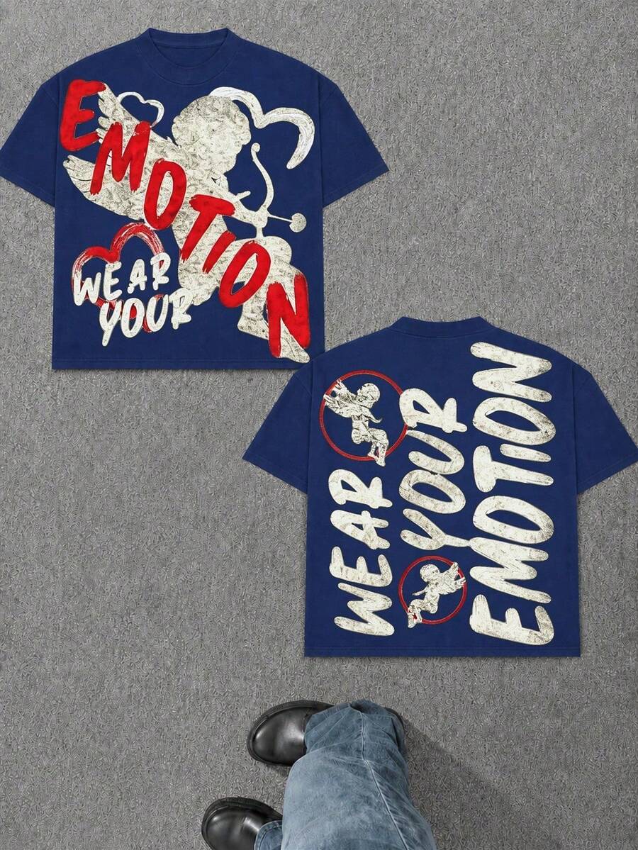 Women T-Shirts - 藏蓝色 - 查看 1