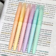4/6/8色亮粉螢光筆，閃亮螢光筆，星空液體流沙螢光筆，大容量，適用於日記、筆記、標記、塗鴉、開學季 - 趣味螢光筆 - 查看 17
