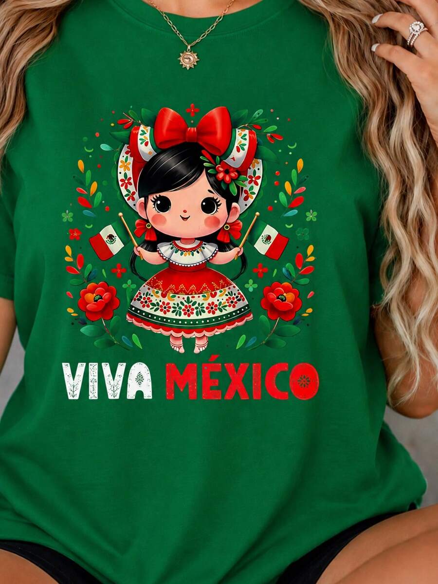 Women T-Shirts - Green - View 1