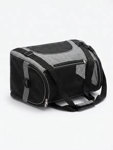 1pc High Breathability Scratch-Resistant Soft Pet Carrier Bag - Made Of Premium Durable Material, Effectively Prevents Pet Scratch Damage, Easy To Wipe And Clean Daily. Please Place In A Ventilated Area For 1-3 Days To Disperse Material Odor - Multicolor - View 9