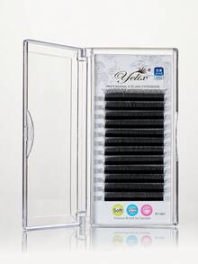 yelix 12 Rows 3D W-Shaped Eyelash Extensions, B/C/CC/D/L/M Curl Pre-Made Fan Lash Clusters, Natural And Soft Individual Lash Extension, Premium Volume Fans False Eyelash - View 7