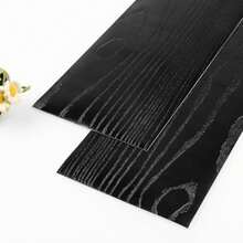 Vinyl Flooring - Black Wood Look - View 1