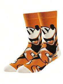 1/5/10 Pasang Kaos Kaki Pria Disney Minnie & Mickey Nyaman Setengah Betis Gaya Halloween Hadiah untuk Pemakaian Sehari-hari - MultiWarna - View 22