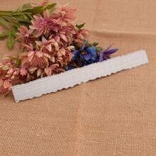 1pc Rectangular Asymmetrical Edge Metal Cutting Die, Suitable For Scrapbooking And Card Making Template - Size - View 13
