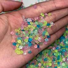 3000/6000 Pcs Of Luminous Stones, Mini Luminous Resin Stones, Suitable For Garden Decoration, Micro Landscape, Bonsai Decoration, Sink And Aquarium Landscaping, Succulent Plants, DIY Decorations; Vase Accessories | Queuing Festival Decoration - Basic Model - View 7