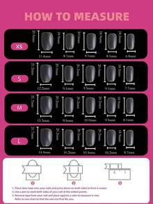 10pcs/Set Handmade Short Oval Press-On Nails, Y2K Style Hand-Painted Silver Rhinestone Line Spiral Floral Pattern Colorful Stars Polka Dots Silver Foil, Includes 1pc Jelly Glue And 1pc Nail File, Suitable For Daily And Party Nail Art - Multicolor - View 6
