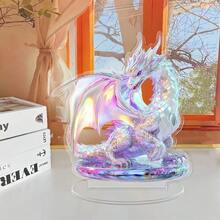 1件大象裝飾擺件 2D平面印花 桌面裝飾品 壓克力牌 適合送給朋友的完美禮物 家居裝飾 多功能居家桌面裝飾 情人節裝飾 節日禮物 - A - 查看 9